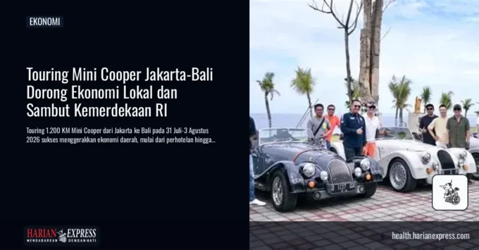 Touring Mini Cooper Jakarta-Bali Dorong Ekonomi Lokal dan Sambut Kemerdekaan RI